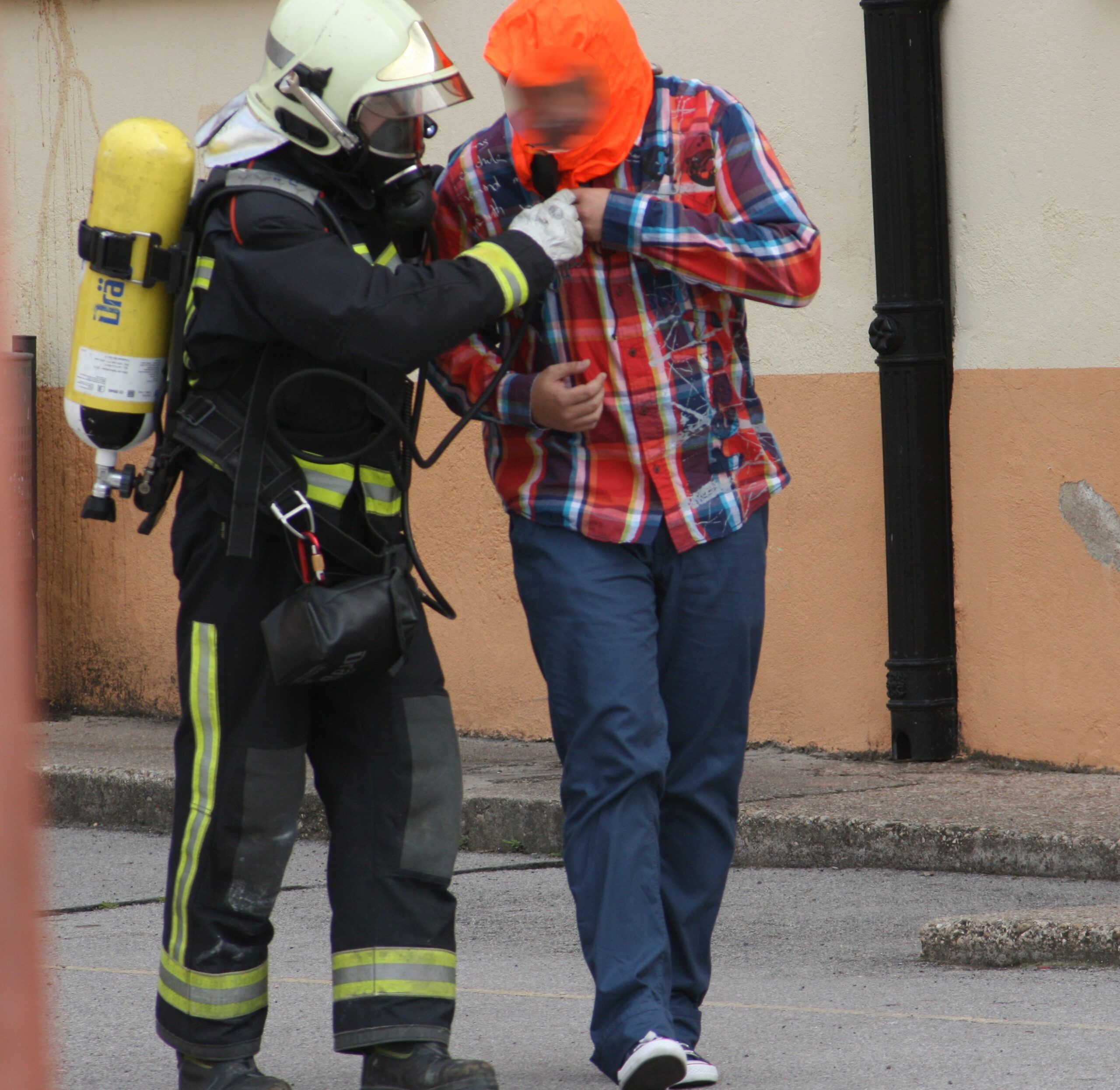 El Ayuntamiento de Miranda renueva máscaras y reguladores de equipos de respiración de Bomberos