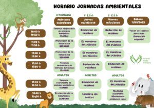 cartel jornadas medioambientales 2